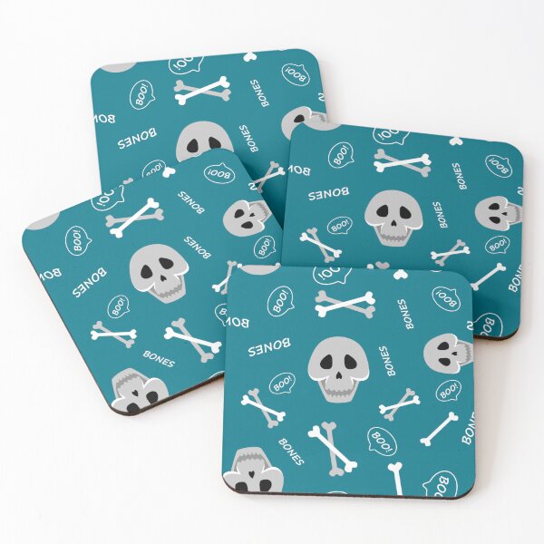 Item preview, Spooky Symphony - Halloween Skulls Pattern designed and sold by ysa-pattern.