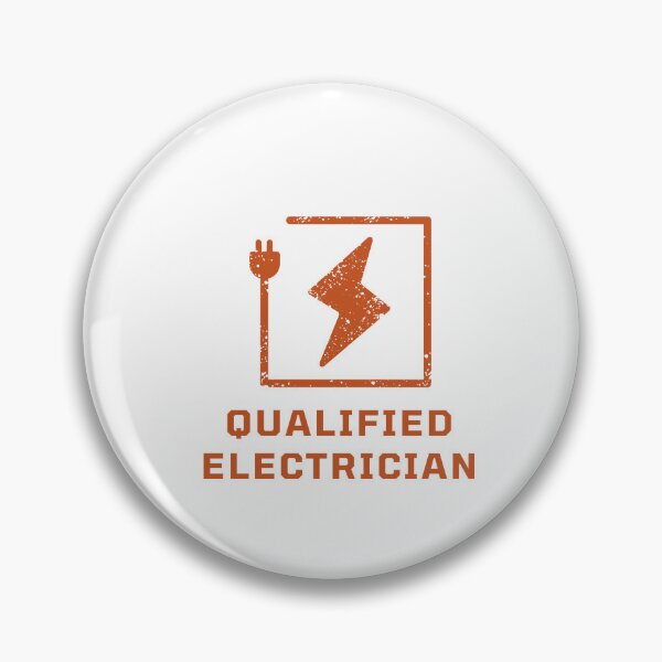 Item preview, Qualified electrician designed and sold by SmSm Main Street.