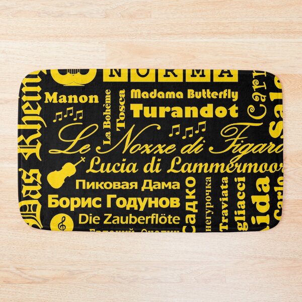 Item preview, Opera Collage Yellow designed and sold by i-cottagedesign.