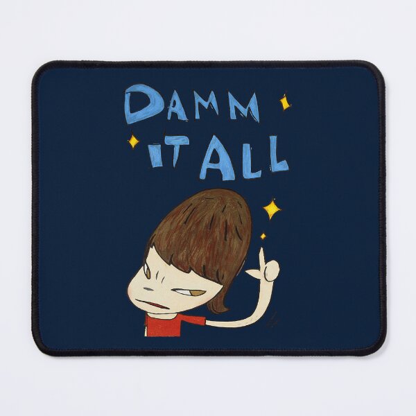 Item preview, yoshitomo nara damm it all print designed and sold by alianaost77.