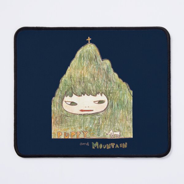 Item preview, yoshitomo nara puppy and mountain painting designed and sold by alianaost77.