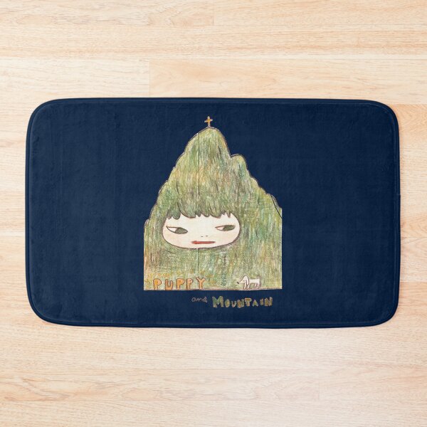 Item preview, yoshitomo nara puppy and mountain painting designed and sold by alianaost77.