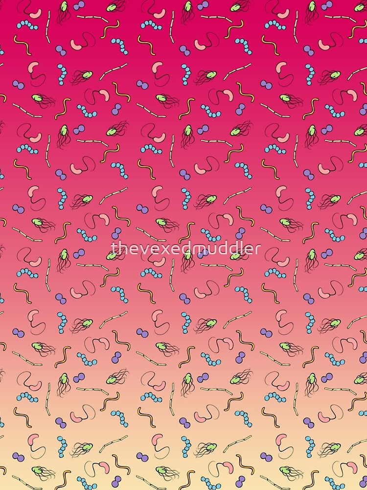 Sunset ombre bacteria by thevexedmuddler