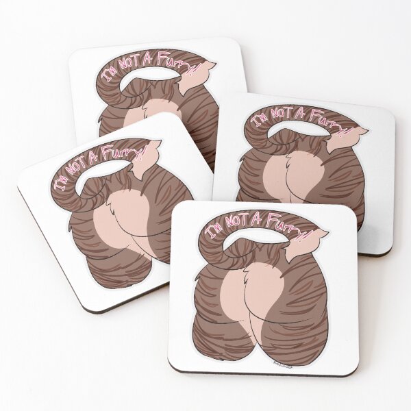 Item preview, I'm not a Furry!  designed and sold by Purplepuddles20.