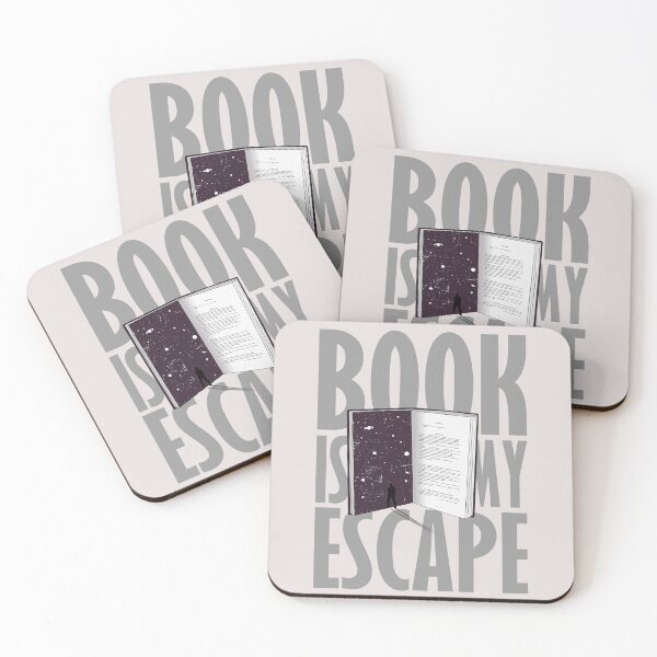 Item preview, Book is my escape designed and sold by TKsuited.