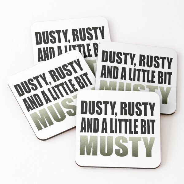 Item preview, DUSTY, RUSTY AND A LITTLE BIT MUSTY designed and sold by OldClassicCar.