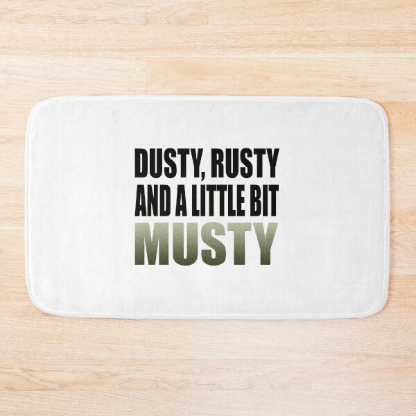 Item preview, DUSTY, RUSTY AND A LITTLE BIT MUSTY designed and sold by OldClassicCar.