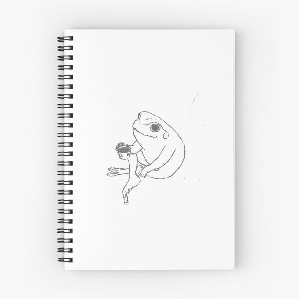 Item preview, frog drinking tea designed and sold by Naroaaa.