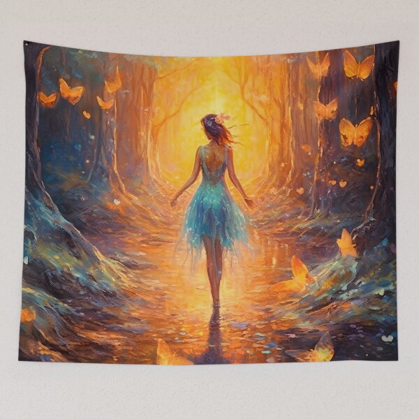 Item preview, Fiery Fairy 5 designed and sold by Red Witch Art.