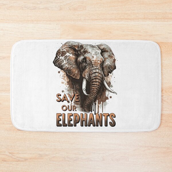 Item preview, Save our elephants designed and sold by addict2reading.