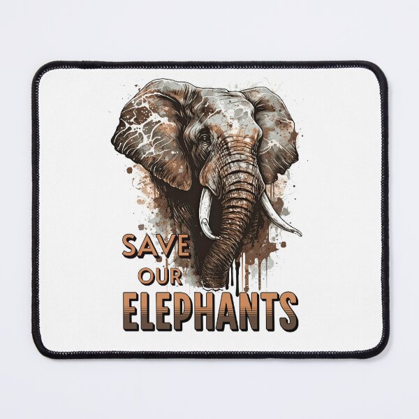 Item preview, Save our elephants designed and sold by addict2reading.