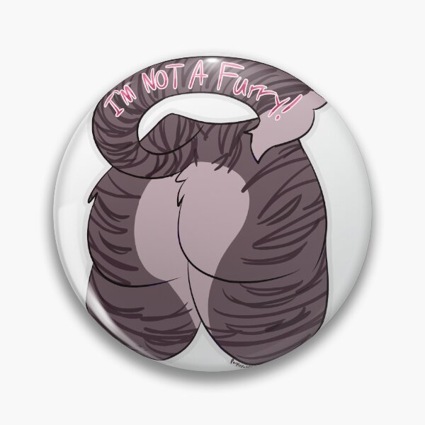 Item preview, I'm not a furry! (Tabby 2 )  designed and sold by Purplepuddles20.