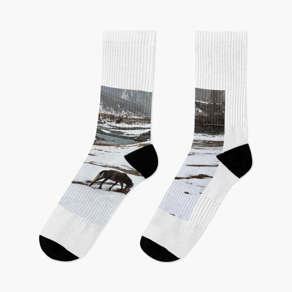 Item preview, Horses in a Winter Landscape designed and sold by aidan  moran.