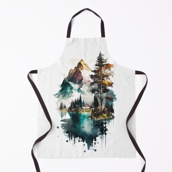 Item preview, mountains and lakes designed and sold by Tee Studio.