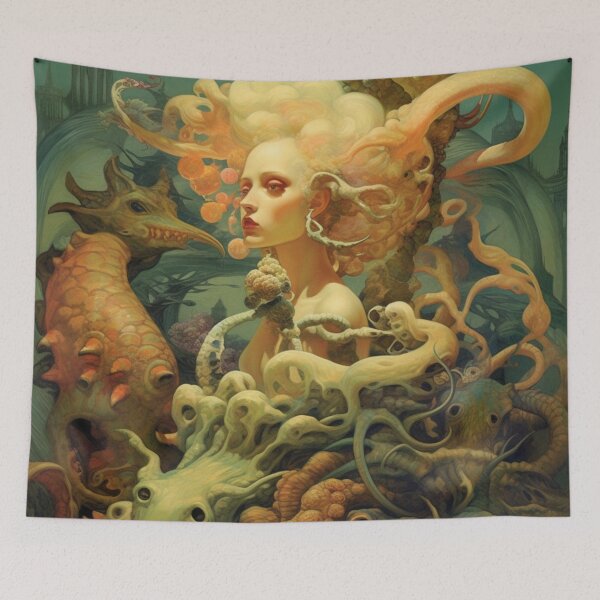 Item preview, Tentacular memories of another dimension designed and sold by TheUncannyDGA.
