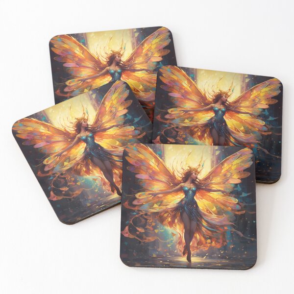 Item preview, Fiery Fairy 6 designed and sold by Red Witch Art.