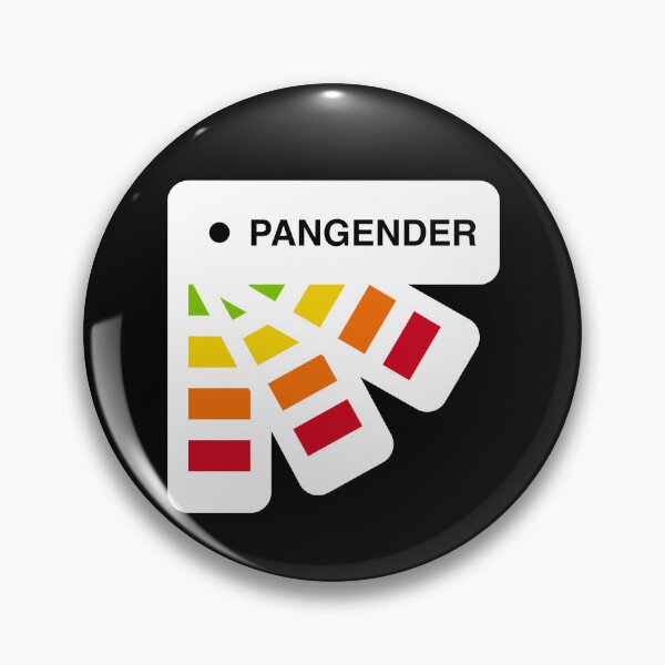 Item preview, PANGENDER colour chart rainbow gay pride designed and sold by w1ckerman.