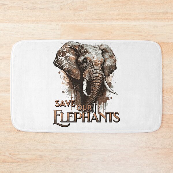Item preview, Save our elephants designed and sold by addict2reading.