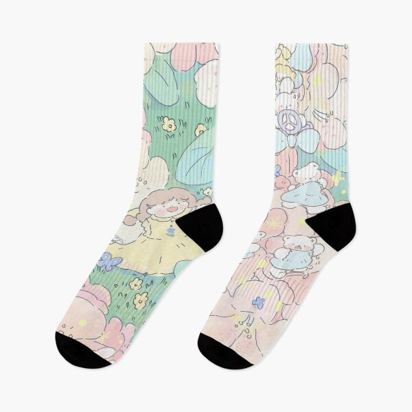 Item preview, Lovely Flowers, rabbits and bears designed and sold by SceneryStudio.