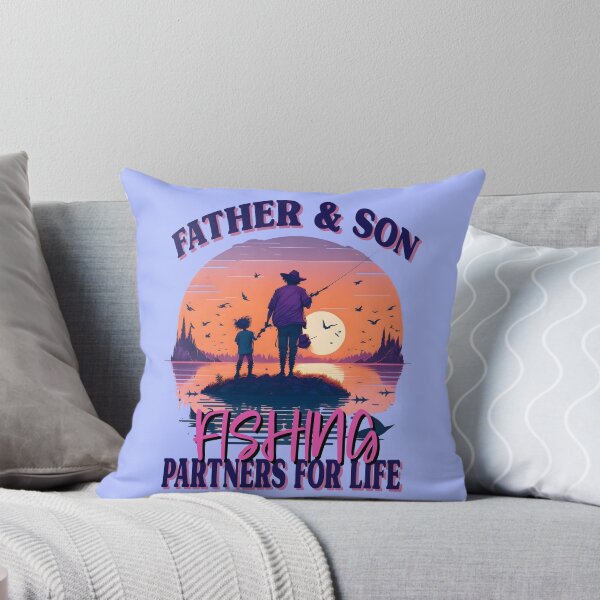 Item preview, Father and Son Fishing Partners For Life - Father's Day Artwork 2 designed and sold by Cawaiico.