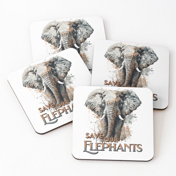 Item preview, Save our elephants designed and sold by addict2reading.