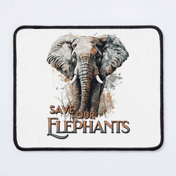 Item preview, Save our elephants designed and sold by addict2reading.
