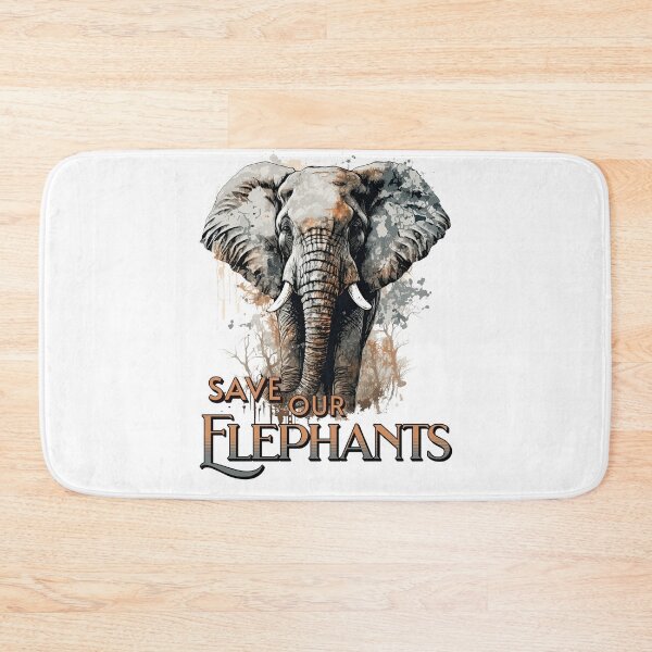 Item preview, Save our elephants designed and sold by addict2reading.