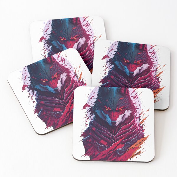 Item preview, The Sinister Ninja Wolf designed and sold by dartlink.