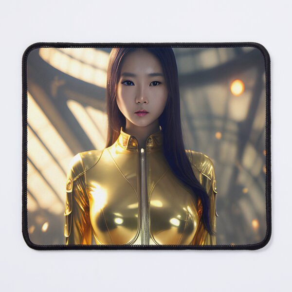 Item preview, Lovely Asian Cyberpunk Portrait - Cool Art designed and sold by joejiing.