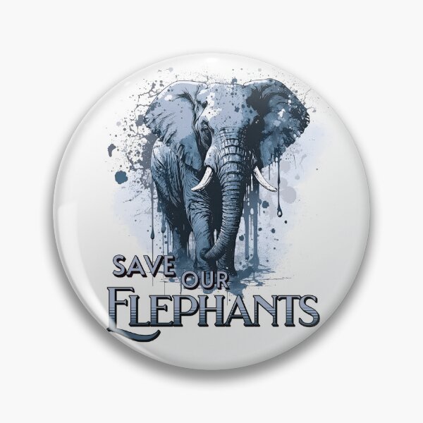 Item preview, Save our elephants designed and sold by addict2reading.