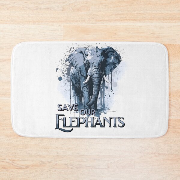 Item preview, Save our elephants designed and sold by addict2reading.