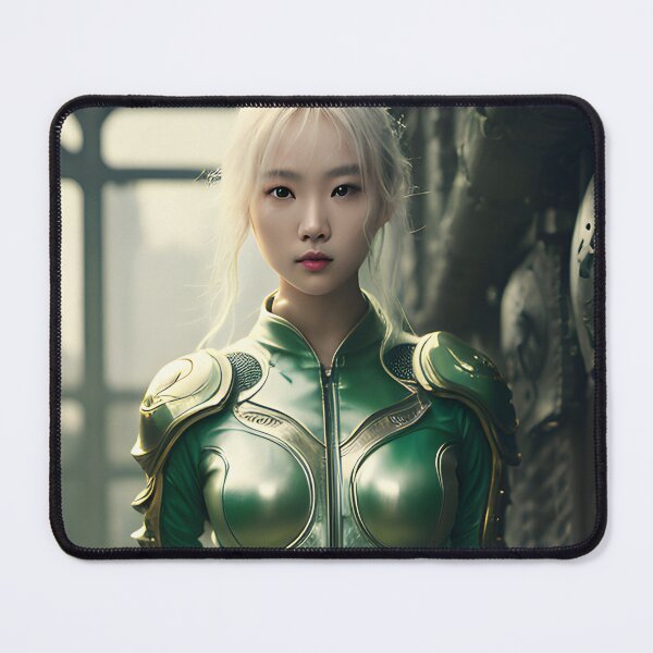 Item preview, Lovely Asian Cyberpunk Portrait - Cool Art designed and sold by joejiing.