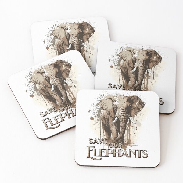 Item preview, Save our elephants designed and sold by addict2reading.