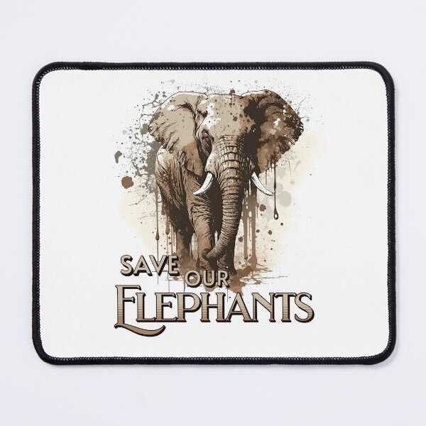 Item preview, Save our elephants designed and sold by addict2reading.