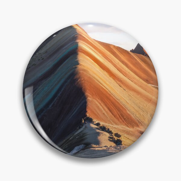 Item preview, rainbow mountains Vinicunca poster / travel wall art / Peru vacation / photography / Andes designed and sold by PanenkaPrints.