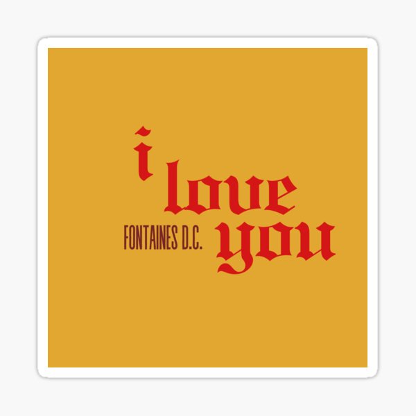 Item preview, Fontaines D.C. designed and sold by HeyScenesters.
