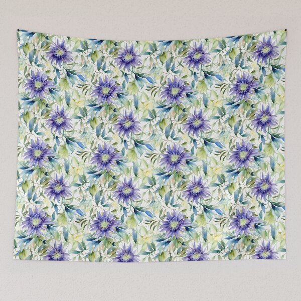 Item preview, Passion Flower pattern designed and sold by NattyCorvus.