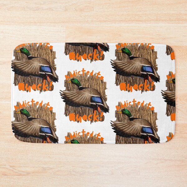 Item preview, Flying Mallard Duck Hunting Addicted to Quack designed and sold by LifeCrush.