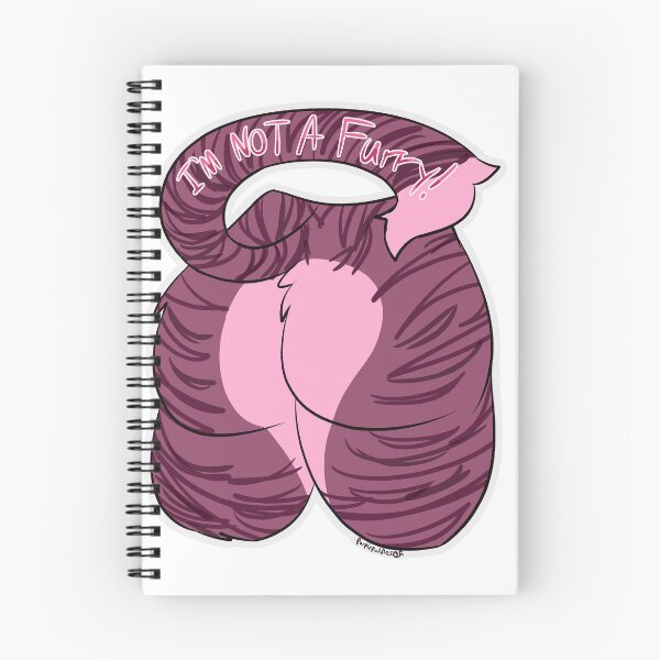 Item preview, I'm not a furry! (Pink)  designed and sold by Purplepuddles20.