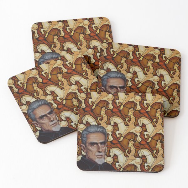 Item preview, Escher Portrait Painting designed and sold by PaulMeijering.