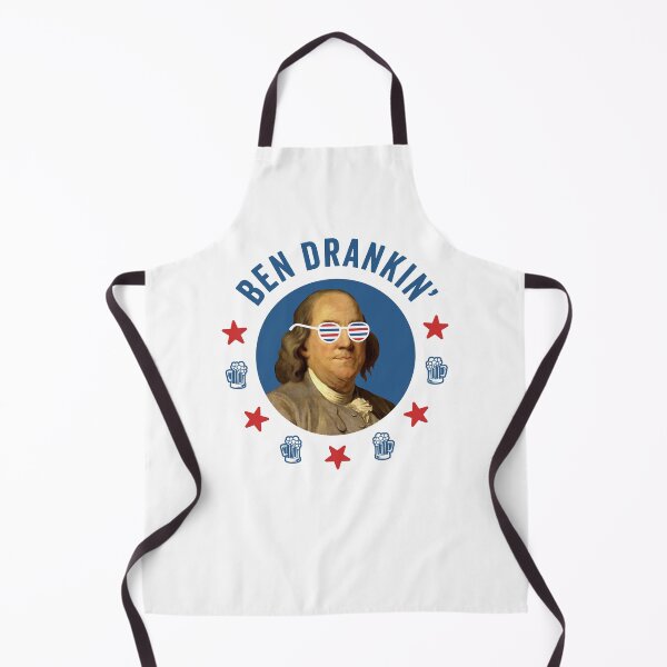 Item preview, Ben Drankin': Retro Ben Franklin with Patriotic 4th of July Sunglasses designed and sold by hadleyfoo.