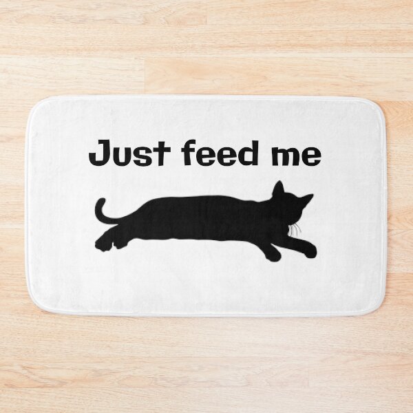 Item preview, Just feed me Cat designed and sold by LosCustoms-Shop.