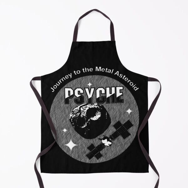 Item preview, Psyche mission to a metal asteroid logo (etched) designed and sold by SolidEarthArt.