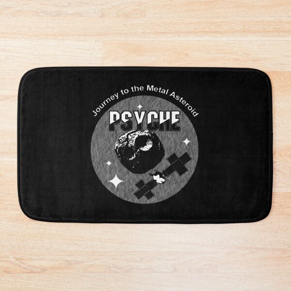 Item preview, Psyche mission to a metal asteroid logo (etched) designed and sold by SolidEarthArt.