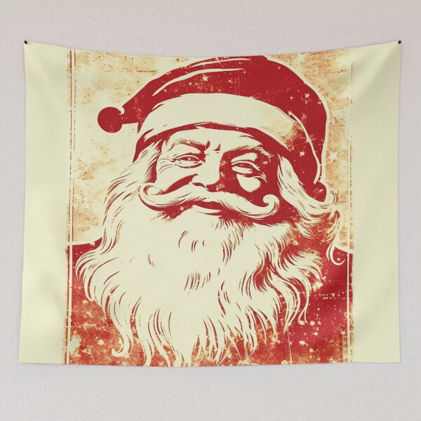 Item preview, Vintage Retro Santa  designed and sold by Rickie Pauley.