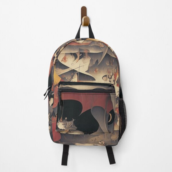 Item preview,  A twisted landscape in Hell with Demons and Fallen angels after Hieronymus Bosch designed and sold by Vintage Designs +.