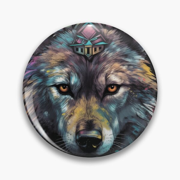 Item preview, Wolf graffiti style ramka designed and sold by TheKingArtur.