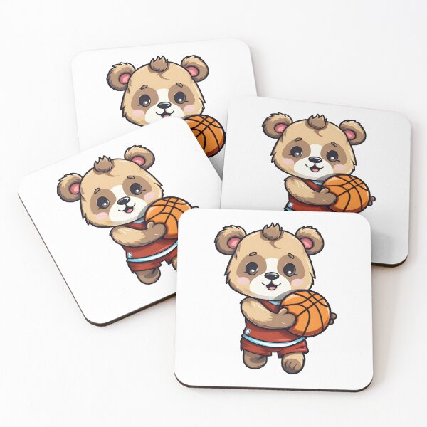 Item preview, Cute Bear Basketballer designed and sold by mvnchkinz.