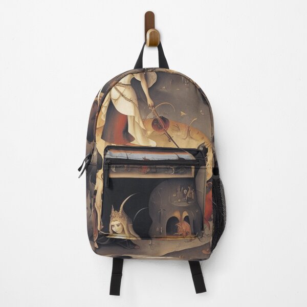 Item preview,   A twisted landscape in Hell with Demons and Fallen angels after Hieronymus Bosch designed and sold by Vintage Designs +.