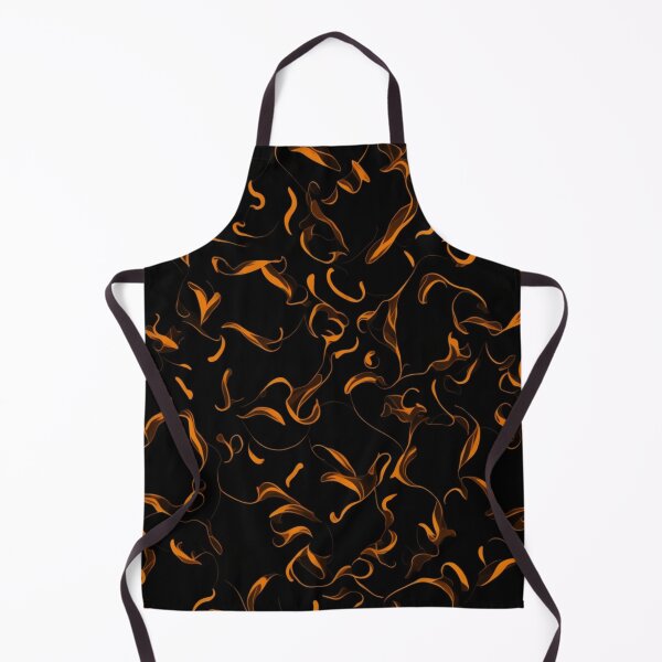 Item preview, Seamless Fire Pattern - Cool Flames Pattern on a Dark Background designed and sold by TGAL2.